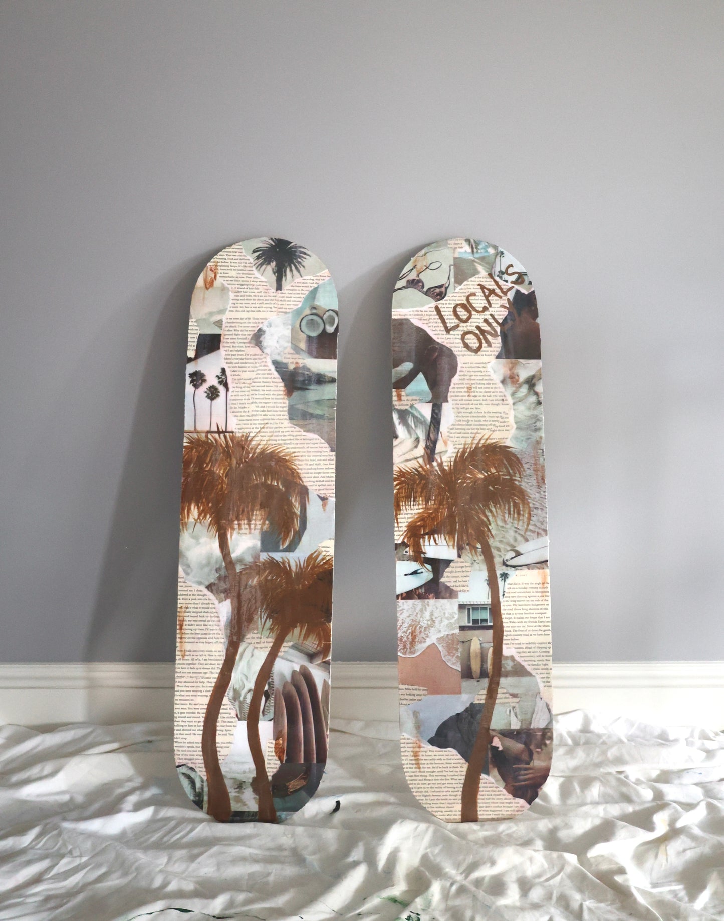 LOCALS ONLY SKATE DECK SET