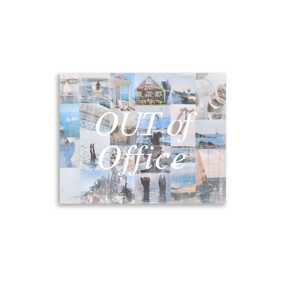 OUT OF OFFICE PRINT