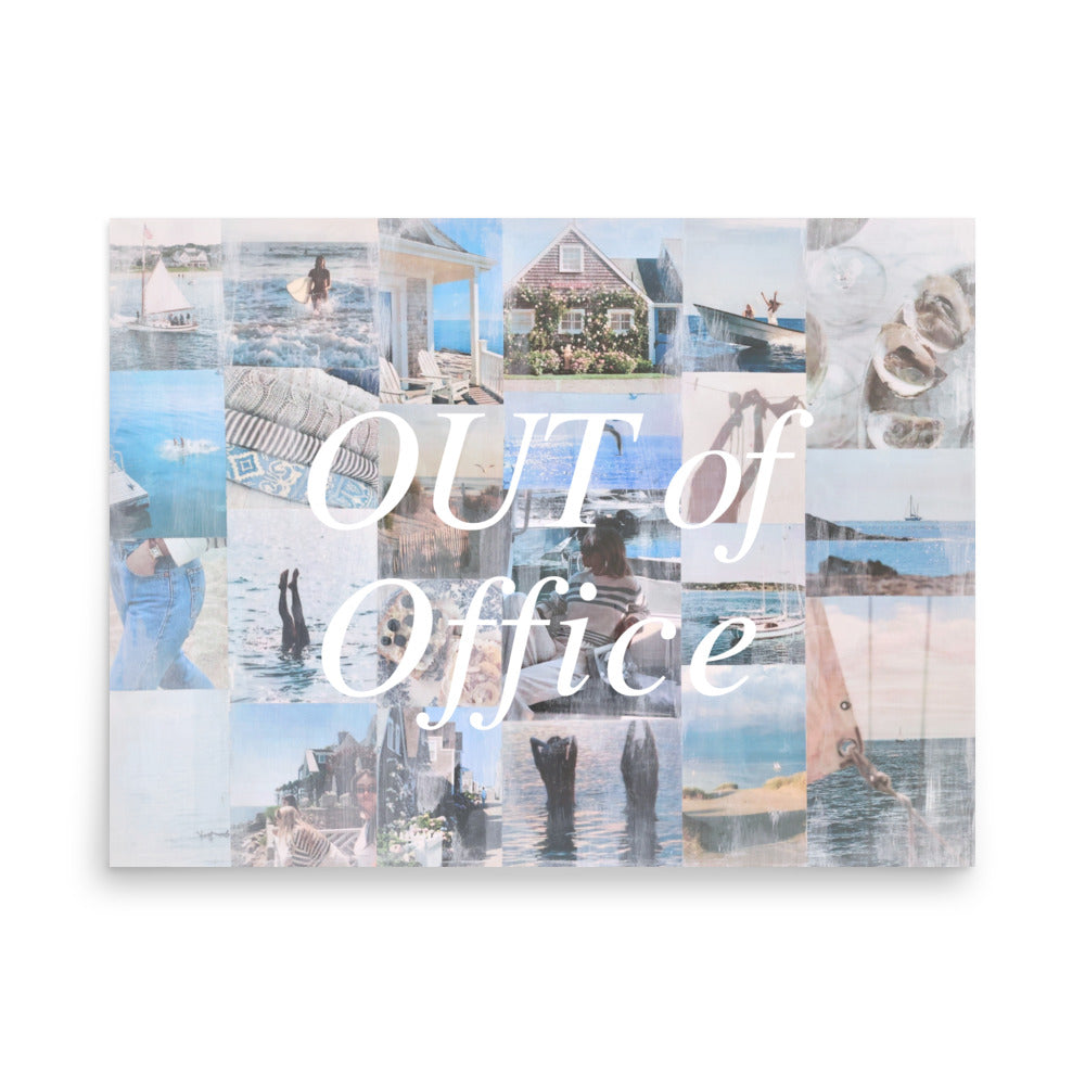 OUT OF OFFICE PRINT