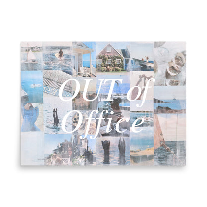 OUT OF OFFICE PRINT