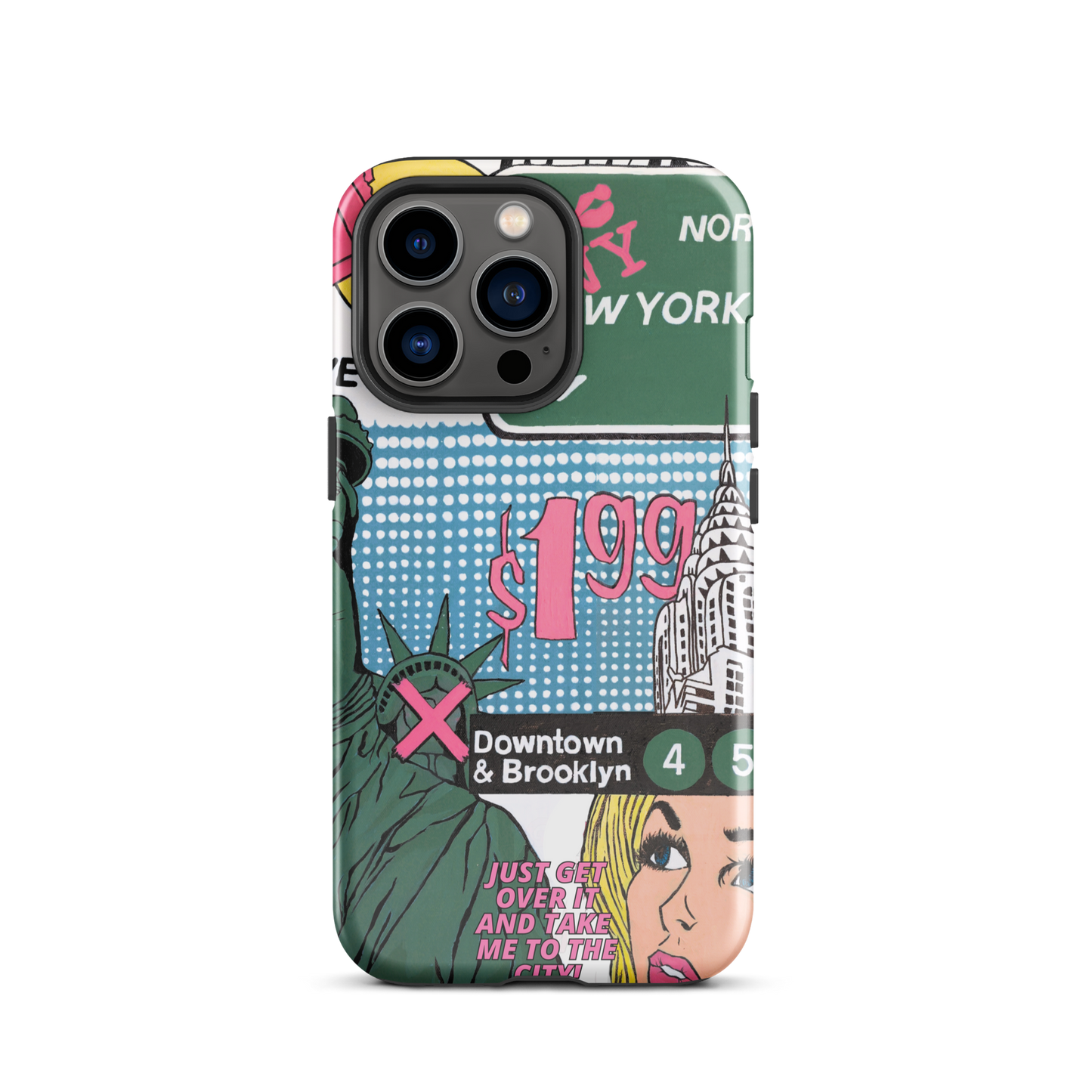 TAKE ME TO THE CITY PHONE CASE