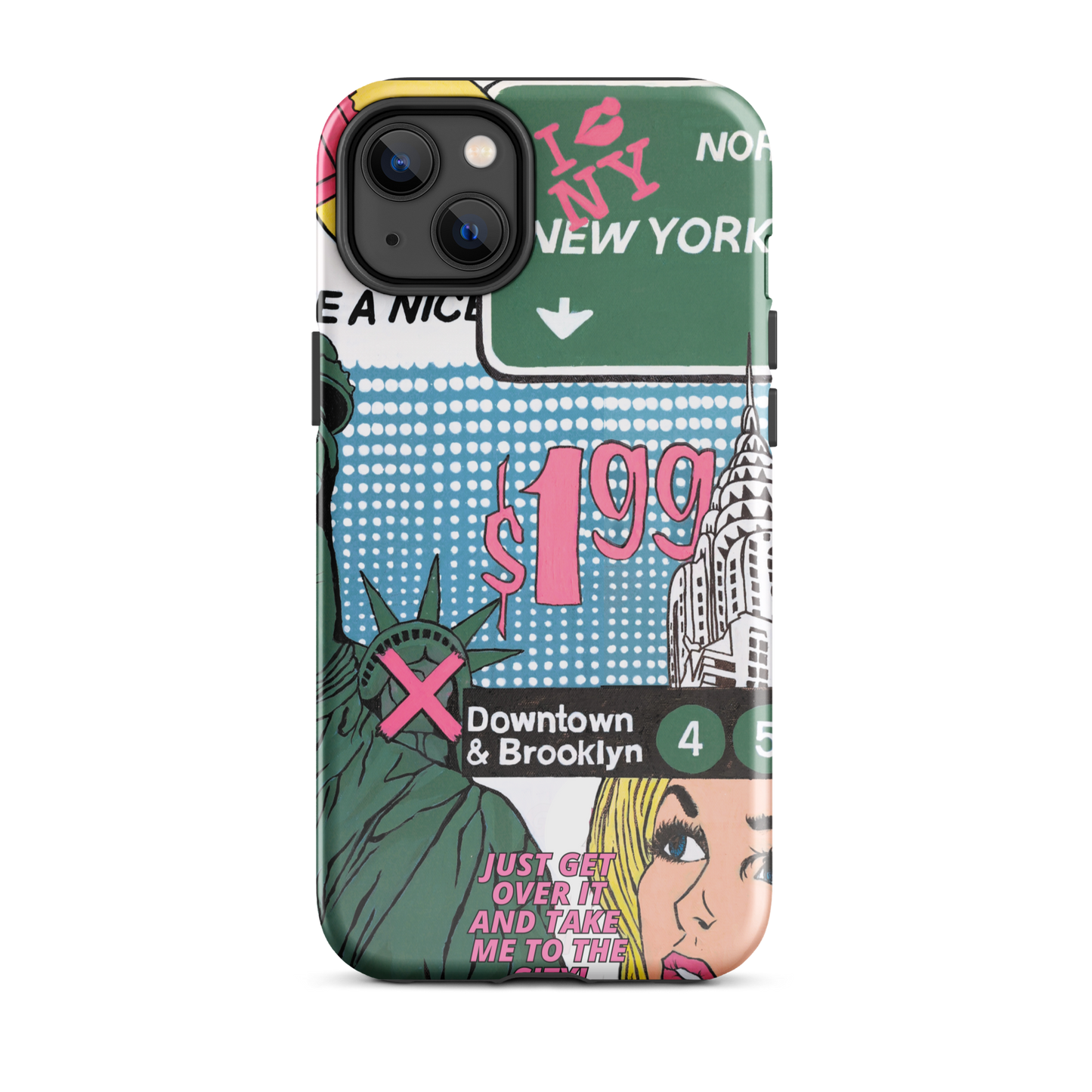 TAKE ME TO THE CITY PHONE CASE