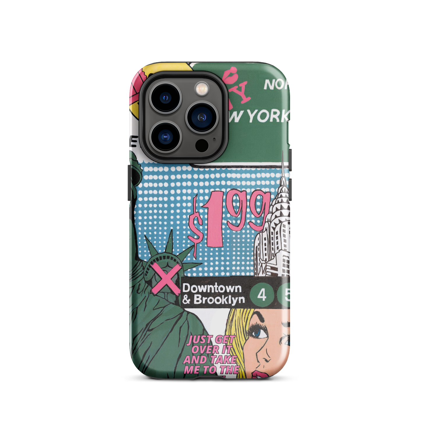 TAKE ME TO THE CITY PHONE CASE