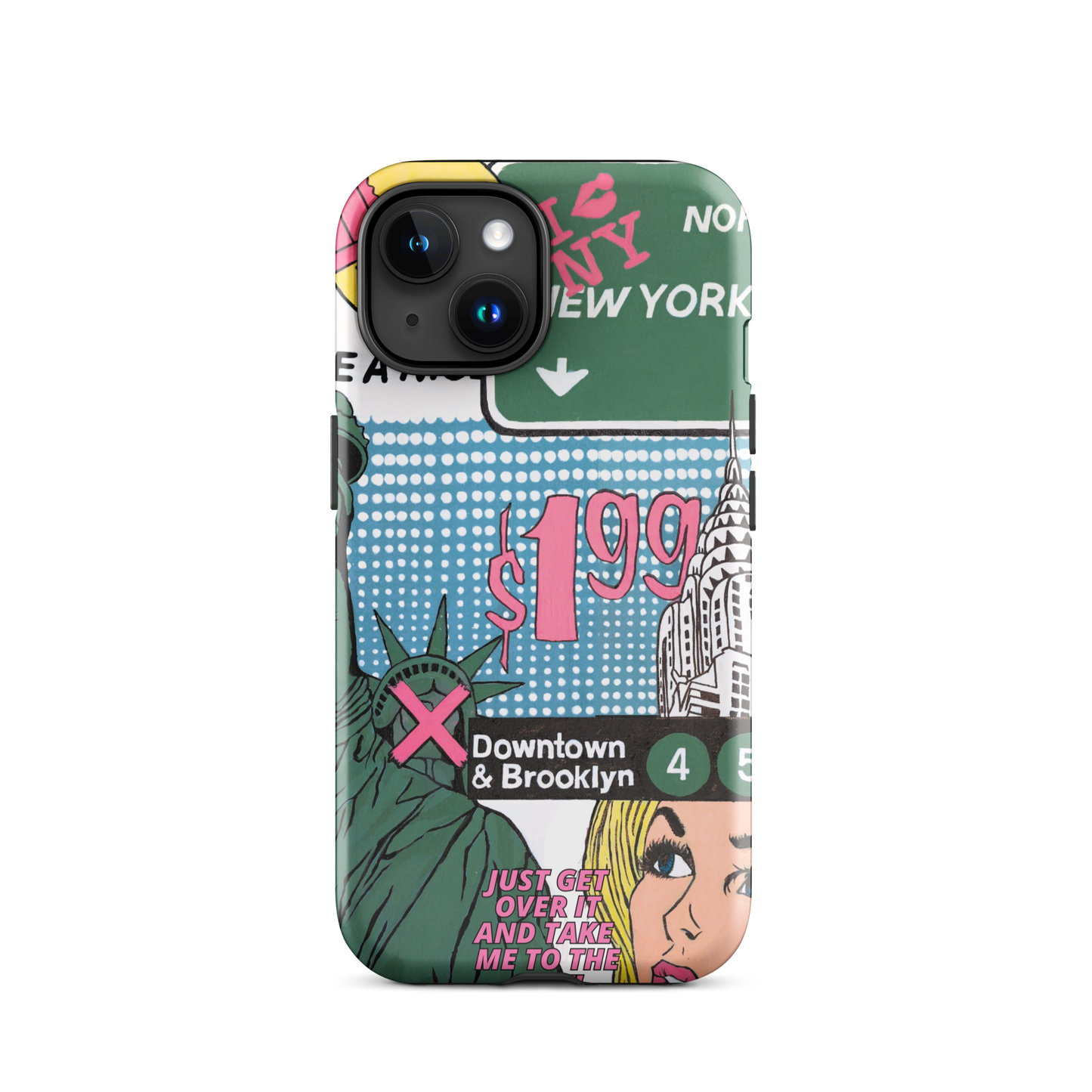 TAKE ME TO THE CITY PHONE CASE