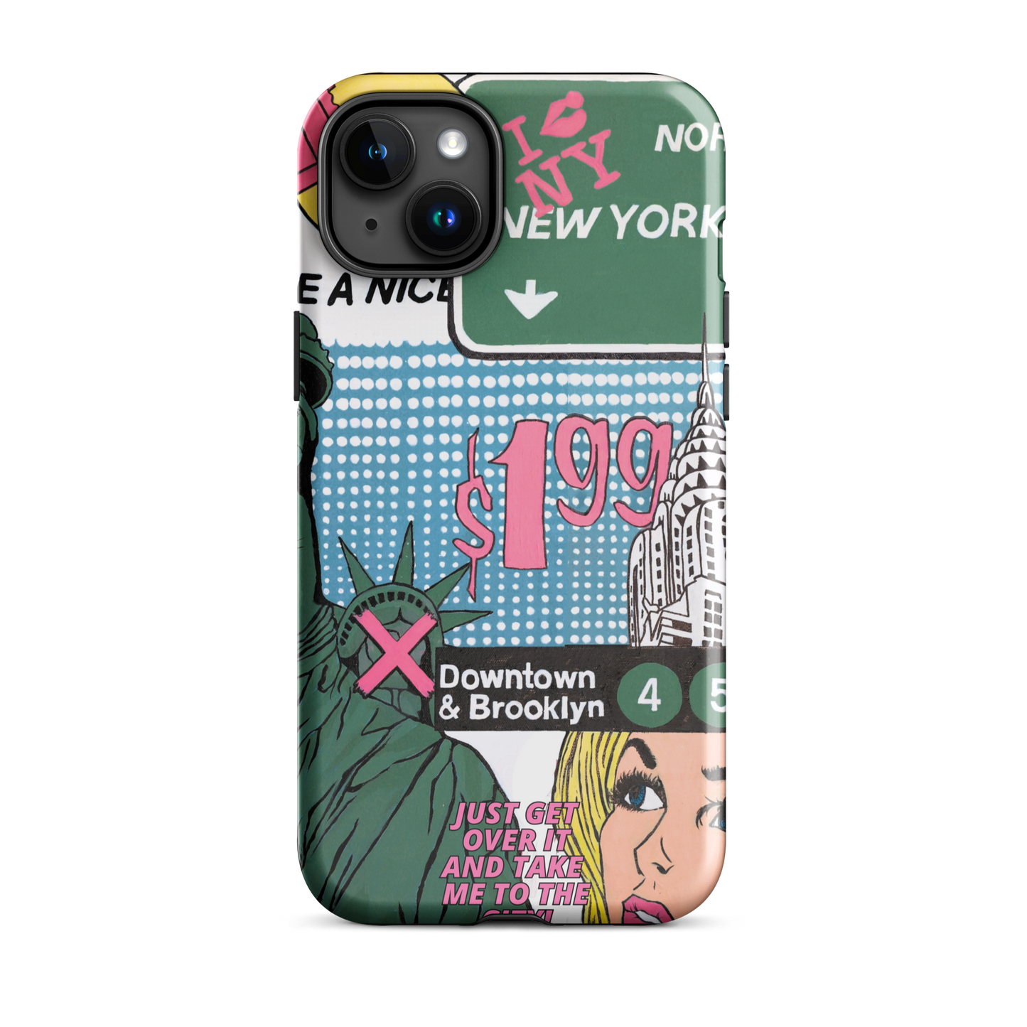 TAKE ME TO THE CITY PHONE CASE